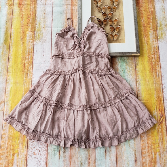 Princess Polly Dresses & Skirts - NWT Princess Polly Mocha The Dawning Mini Dress 10